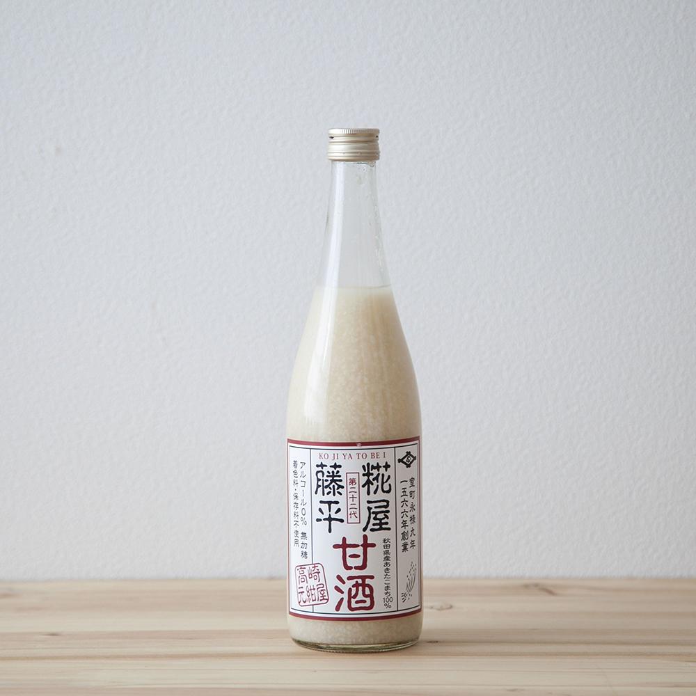 米麹甘酒】【粒感があり飲みごたえもしっかり】糀屋藤平甘酒 720ml 通販｜麹専門店 MURO神楽坂【公式通販】 – MURO神楽坂【公式通販】米麹甘酒 ギフトなら