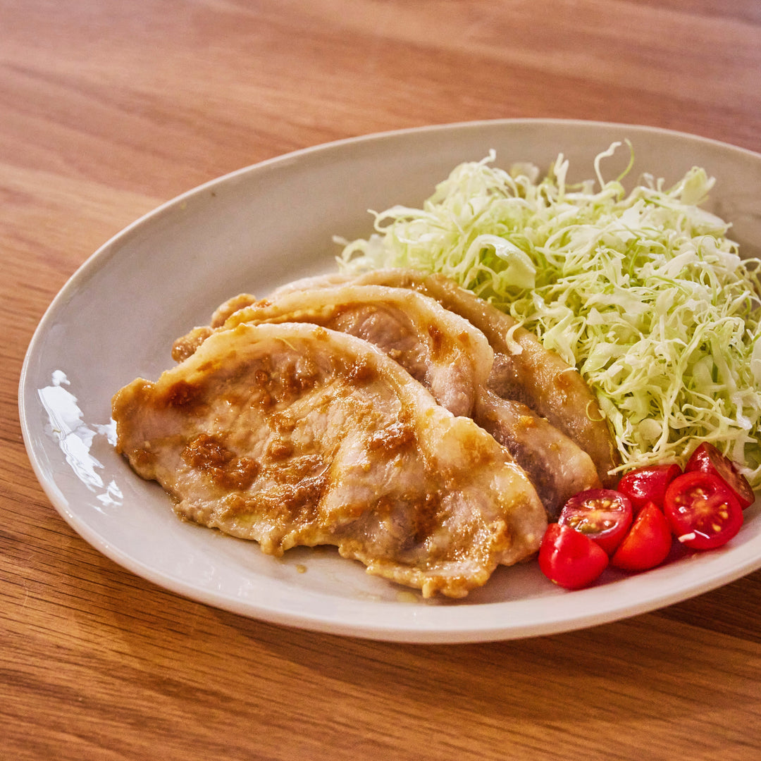 豚のしょうが麹焼き