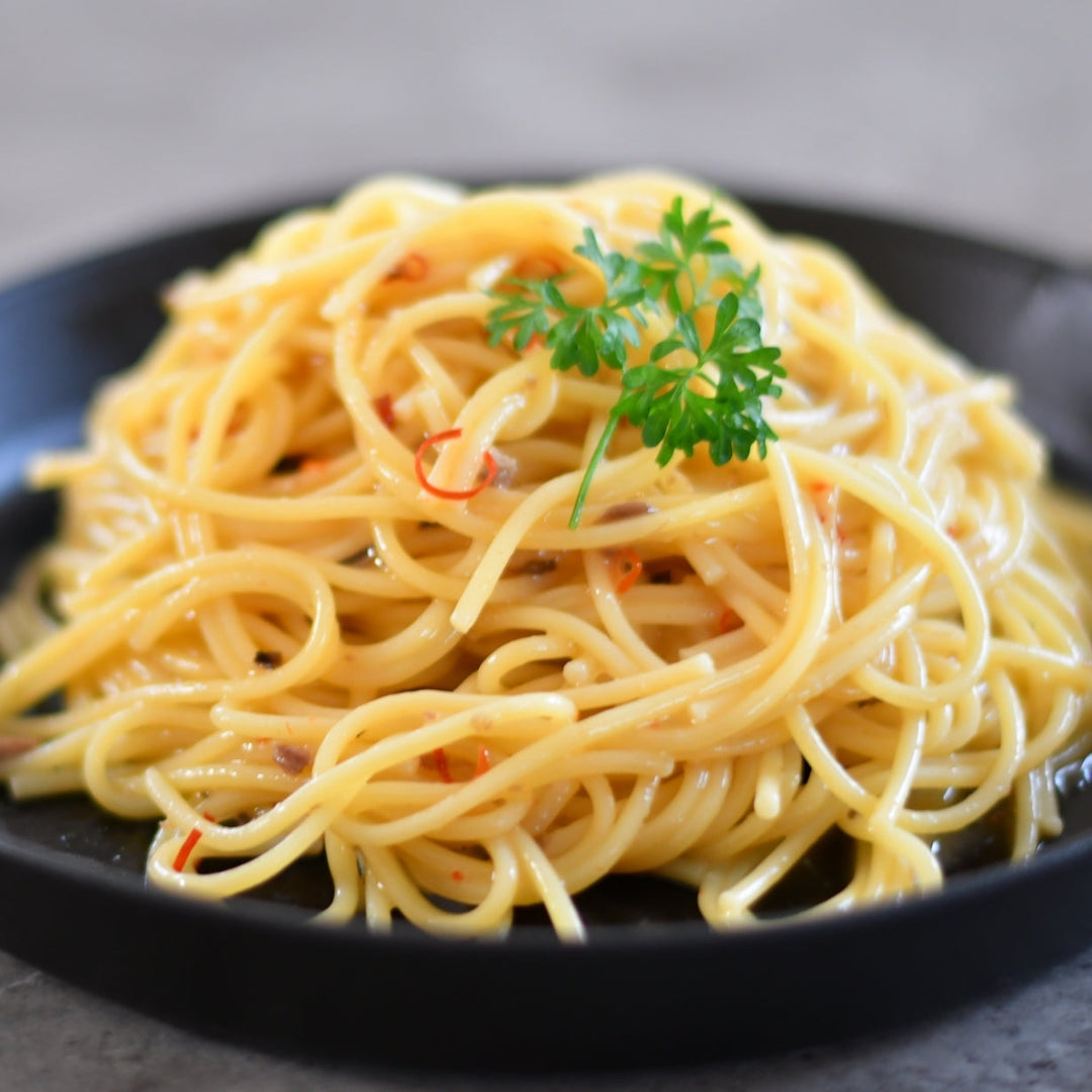 にんにく麹のペペロンチーノ