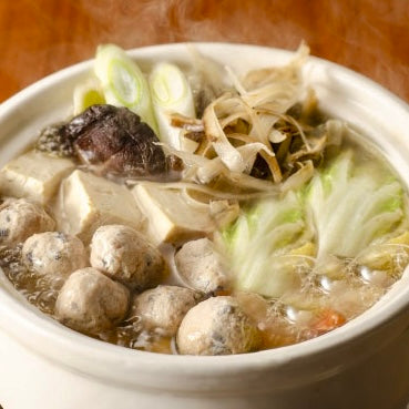 塩麹入り鶏つみれ鍋