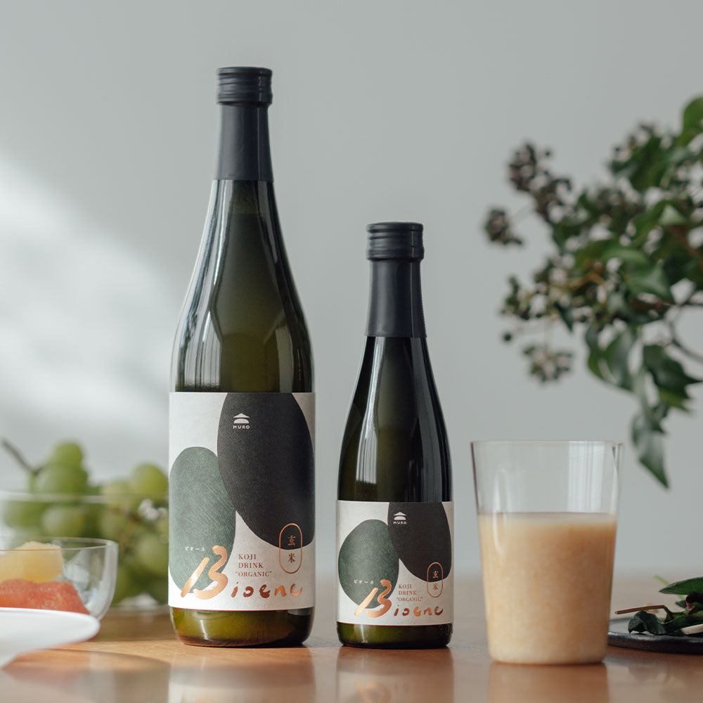 MURO オリジナル 玄米甘酒 Bioene 720ml 通販｜麹専門店 MURO神楽坂