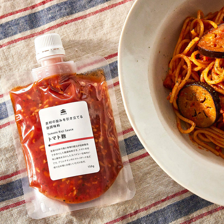 Tomato koji that brings out the flavor of the ingredients