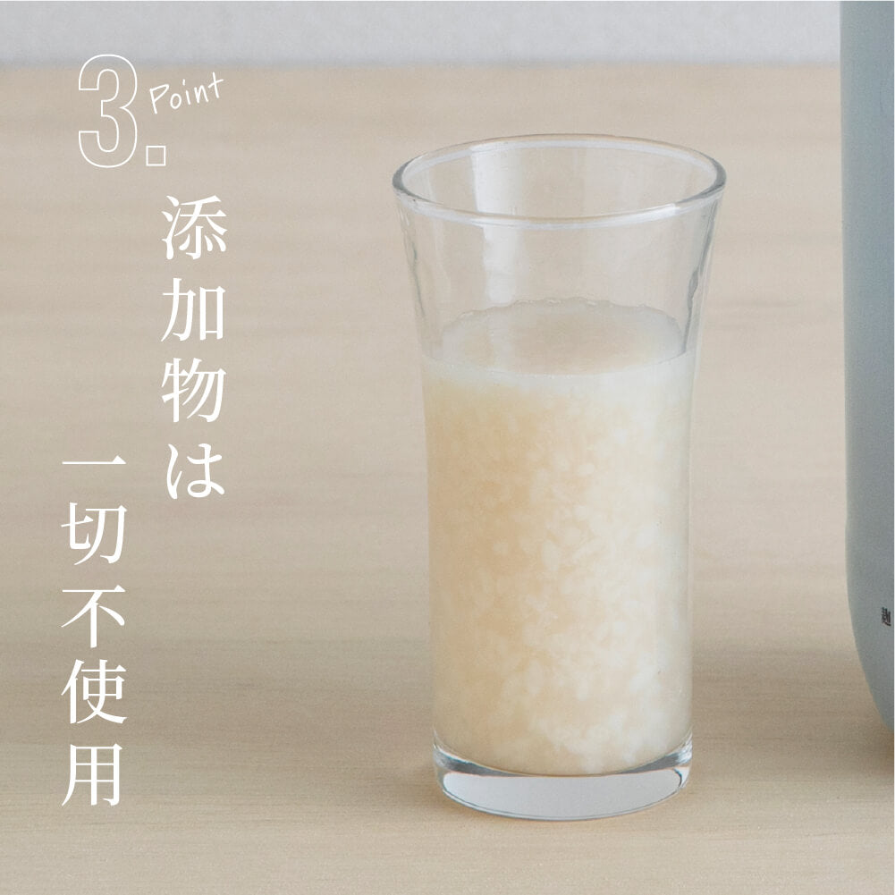 [Amazake with large grains but smooth and comfortable to drink] Tachibanakura Brewery Amazake PREMIUM 950g