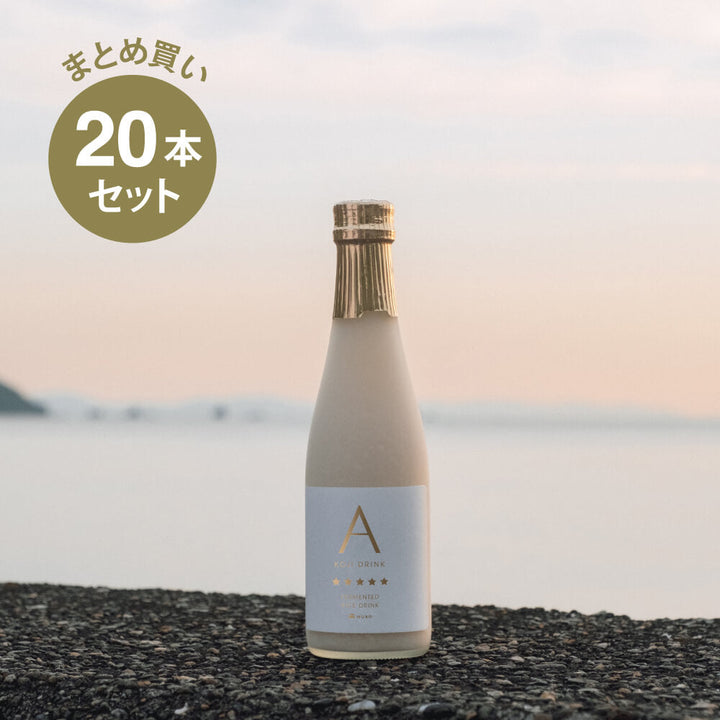 [Bulk purchase] Ultimate rice malt amazake A amasake 300ml x 20 bottles set