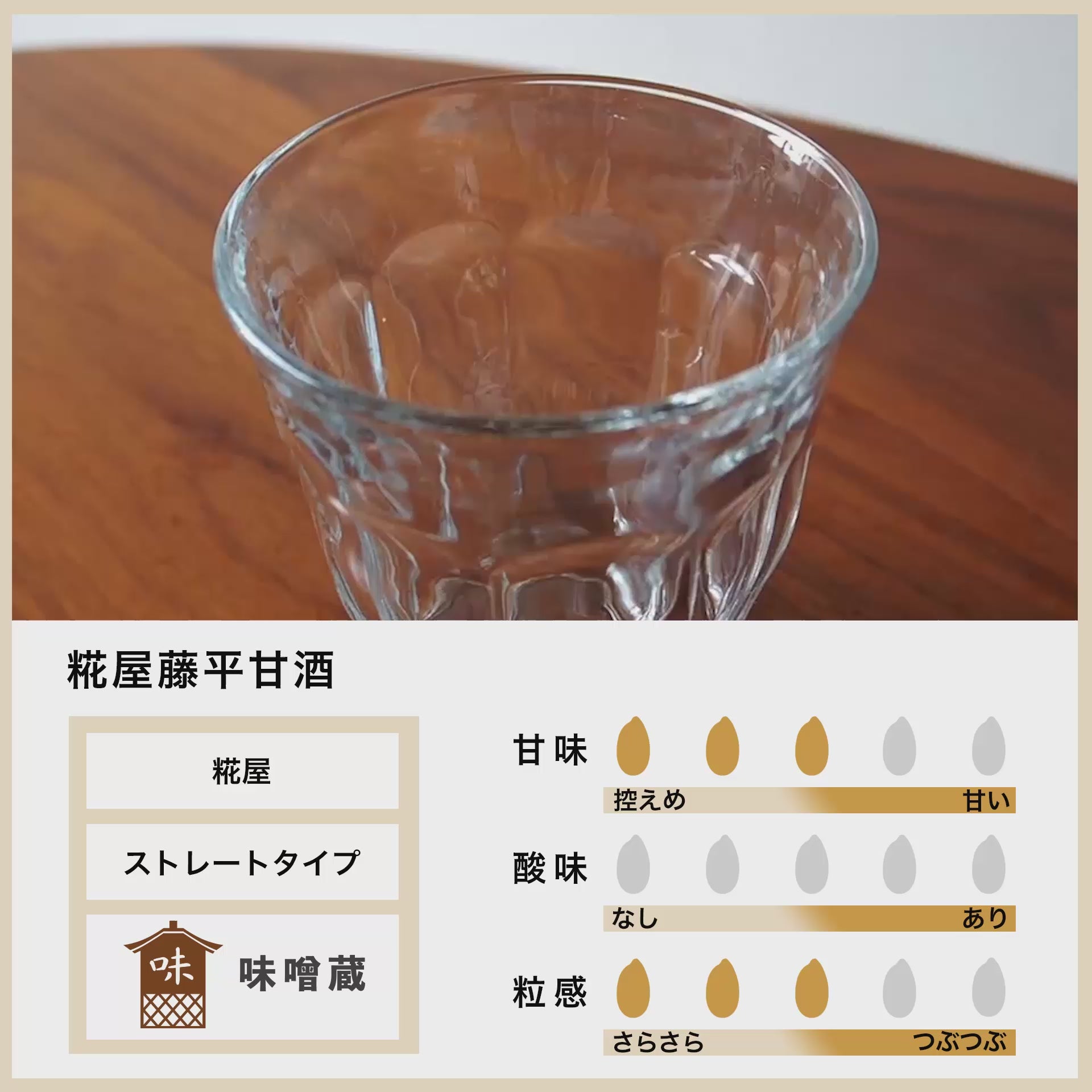Grainy and chewy] Kojiya Tohei amazake 720ml mail order｜Ren MURO