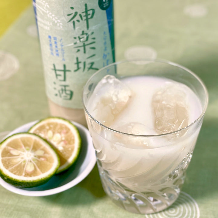 [SALE 5 % RABATT] [Erfrischend süßes Kabosu] Kagurazaka Amazake Kabosu 180 ml 