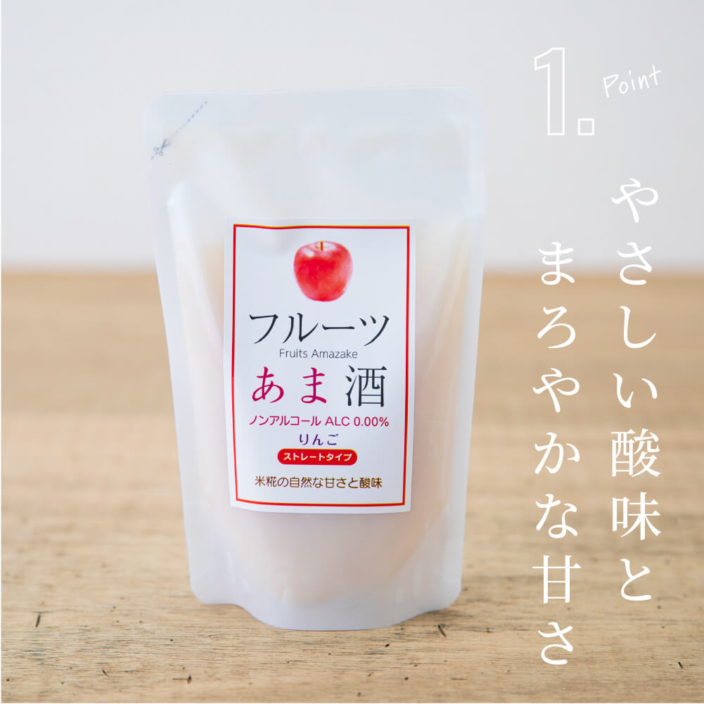 [Großkauf] Koji Wadaya Fruit Amazake Apfel 160 ml, 6er-Pack