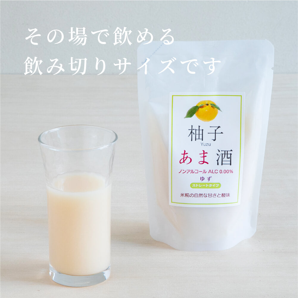 [Bulk Purchase] Koji Wadaya Fruit Amazake Yuzu 160ml 6 pack set