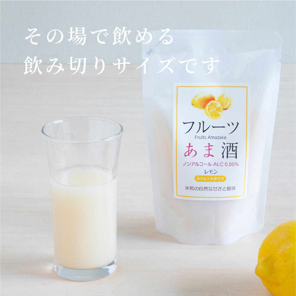 [Großkauf] Koji Wadaya Fruit Amazake Lemon 160 ml 6er-Pack