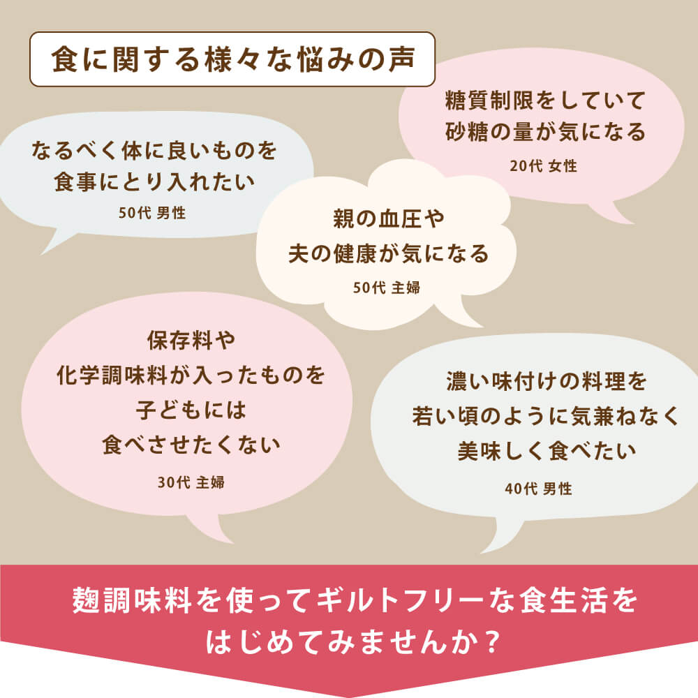 【まとめ買い】素材の旨みを引き立てる麹の調味料 5種セット