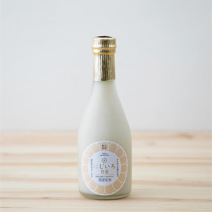 【SALE 15％OFF:賞味期限2025年月12日20日以降】にじいろ甘酒 発芽玄米 320g