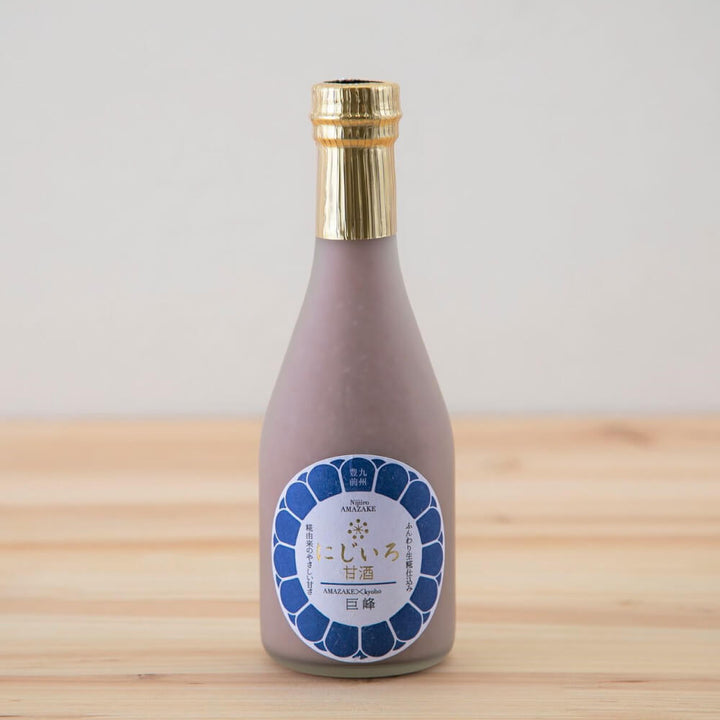 [Autumn Taste・Luxury Fragrance of Kyoho Grape] Nijiiro Amazake Kyoho 320ml Mail Order｜Amazake Specialty Store Ren Muro Muro [Official Mail Order]